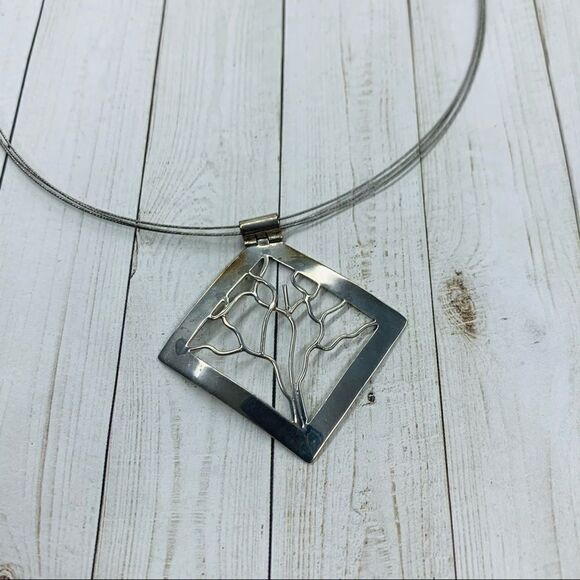 Sterling Silver Tree Of Life Necklace - Picture 2 of 4